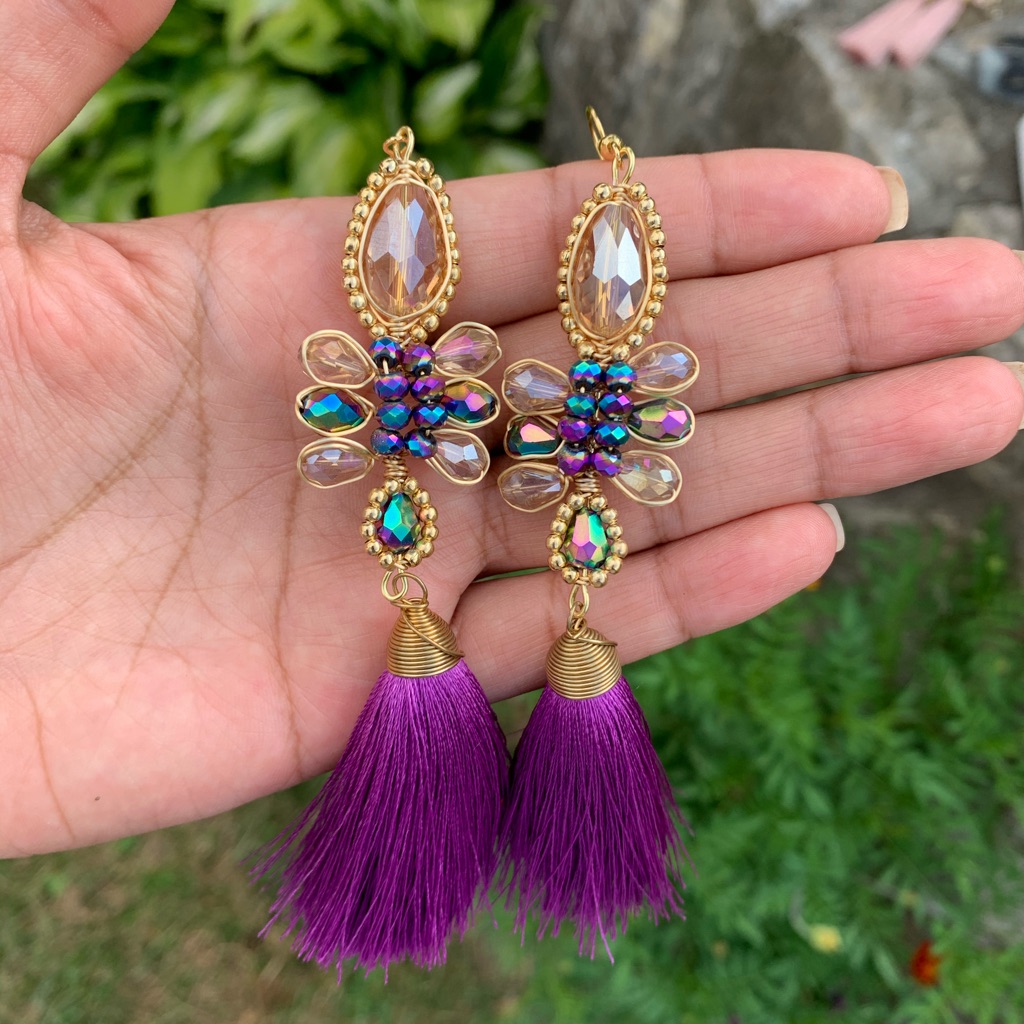 Tassel Earrings 13$